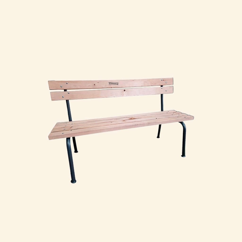 SuperEddys Spielerbank, 145 cm, Meranti-Hartholz