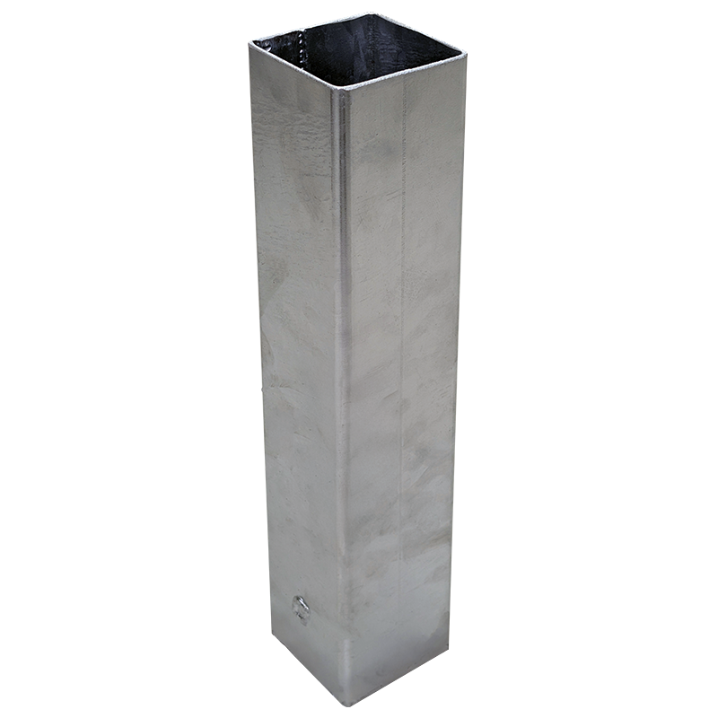SuperEddys Bodenhülse Stahl für Pfosten 80×80